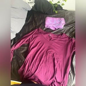 Purple long sleeve